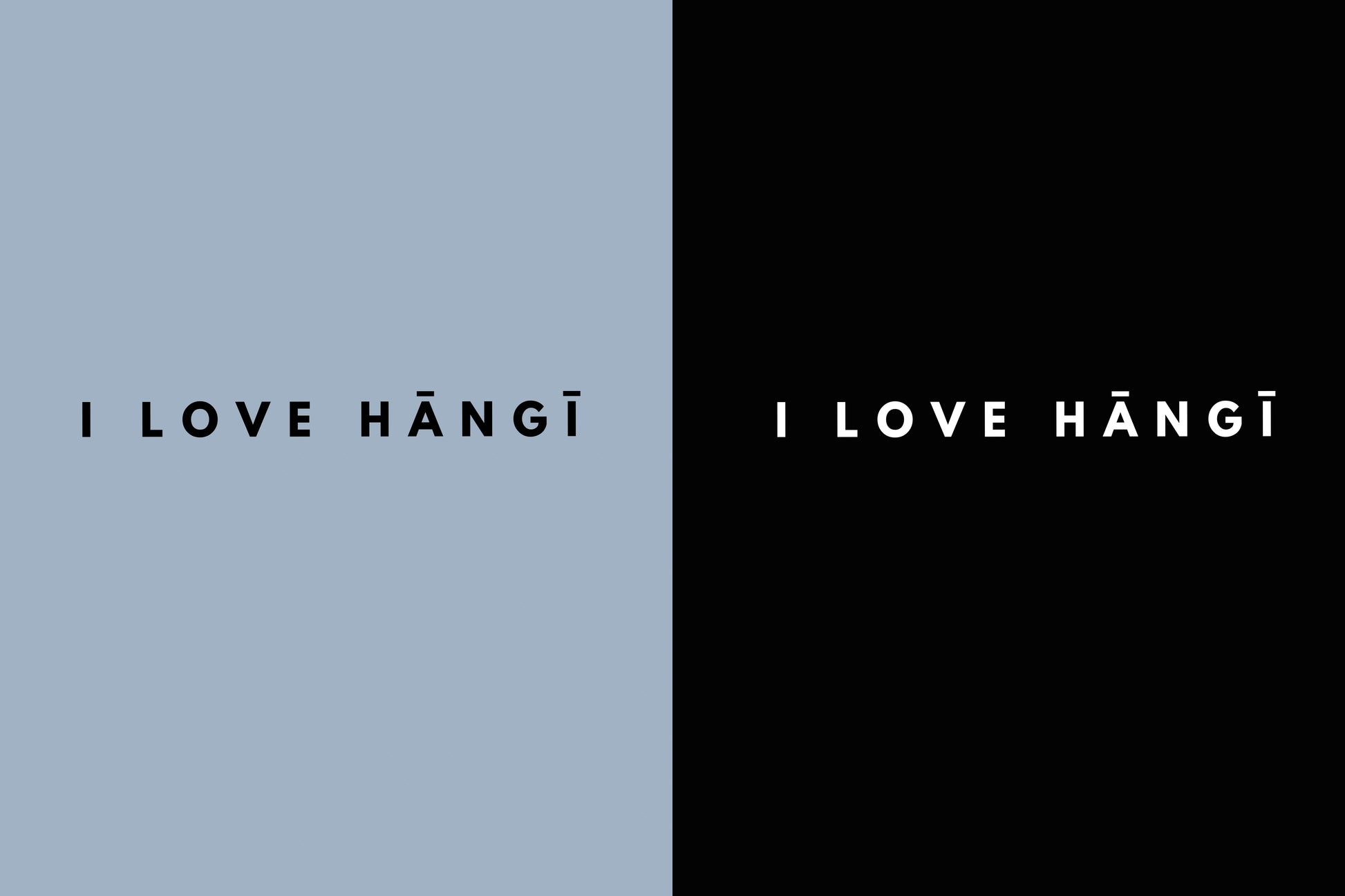 I LOVE HĀNGĪ TEE.