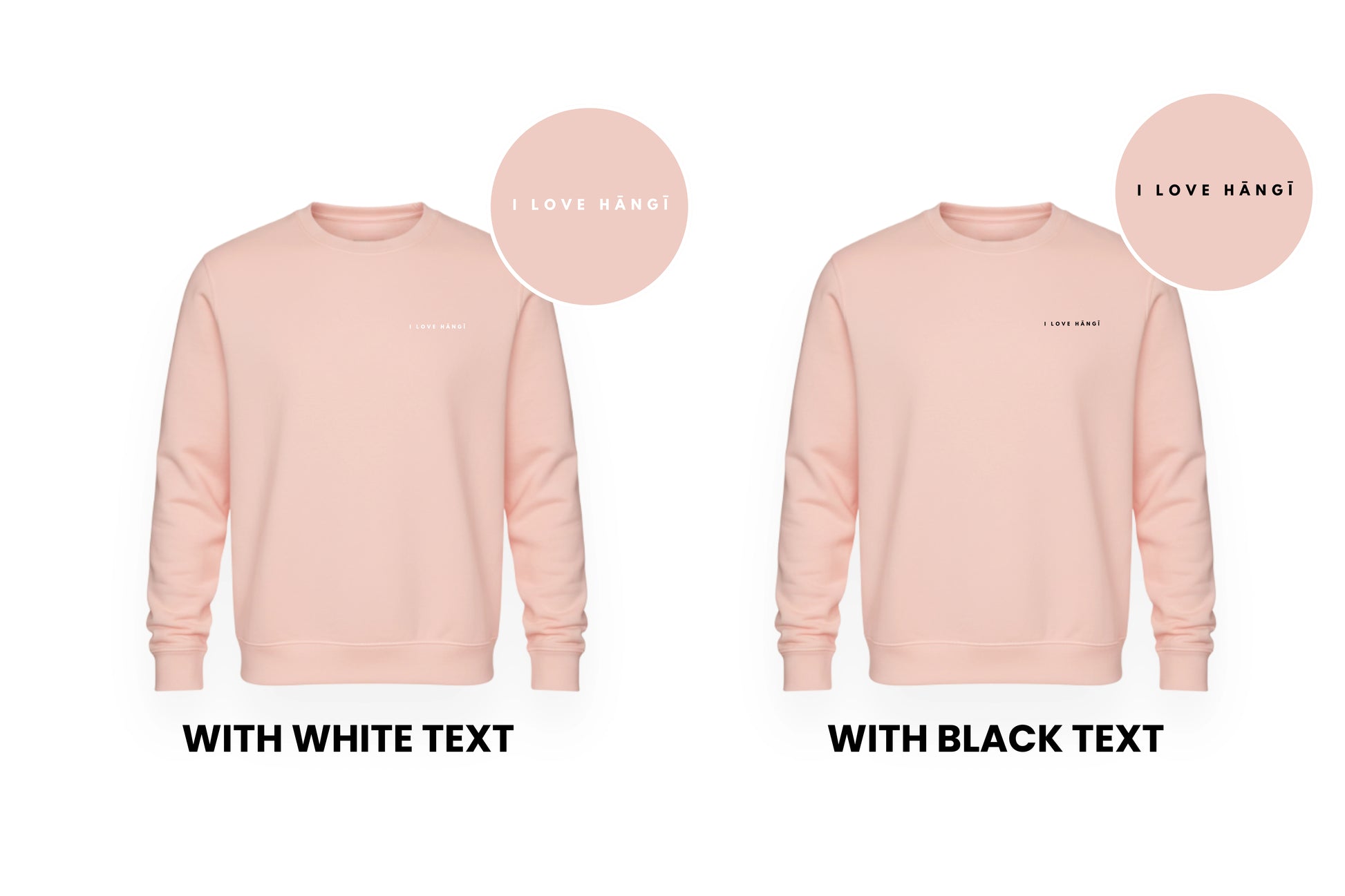 I LOVE HĀNGĪ CREWNECK.
