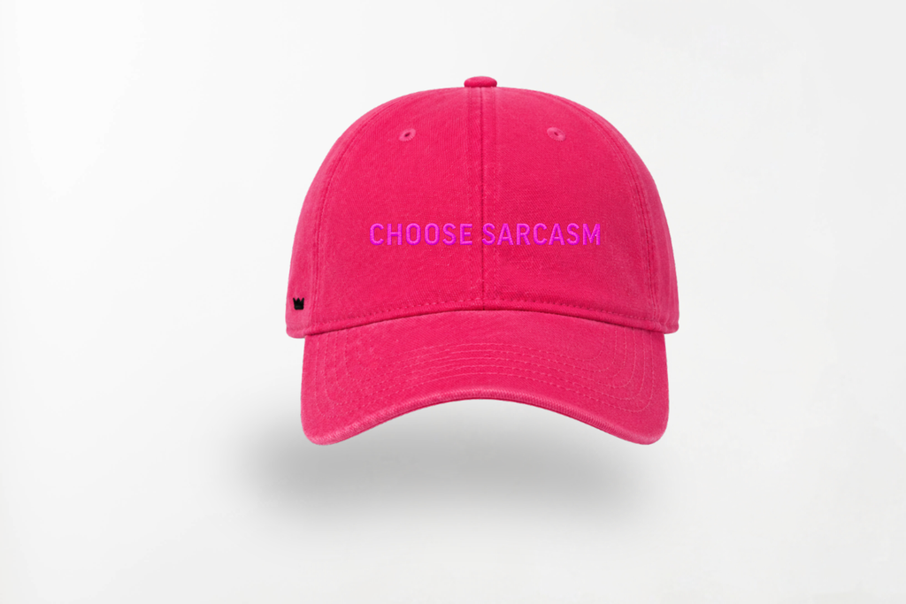 TAYLORS SHOCKING PINK CAP.