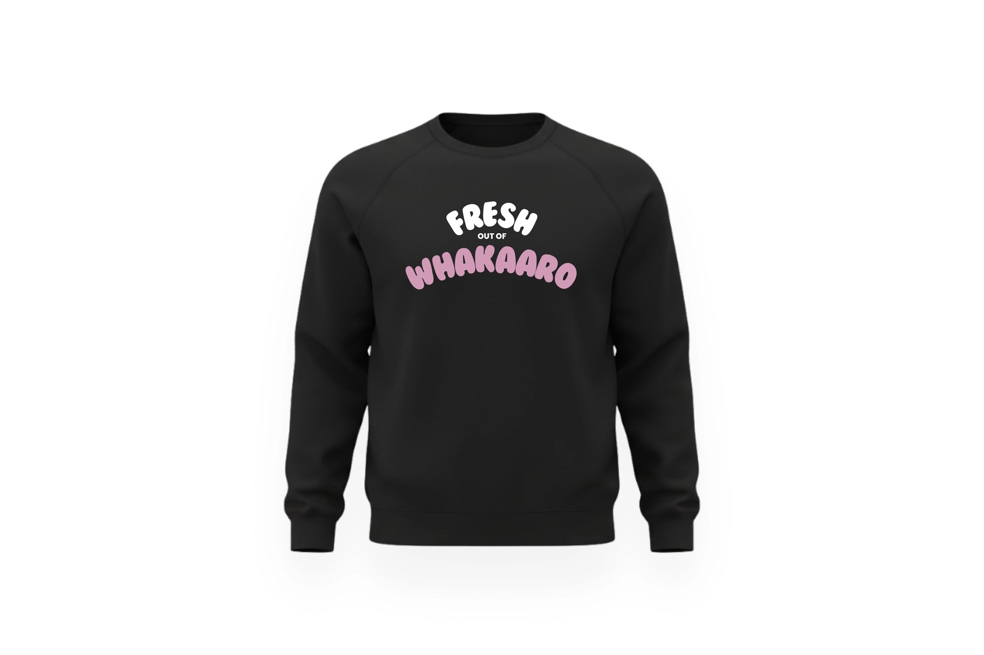 FRESH OUT OF WHAKAARO CREWNECK.