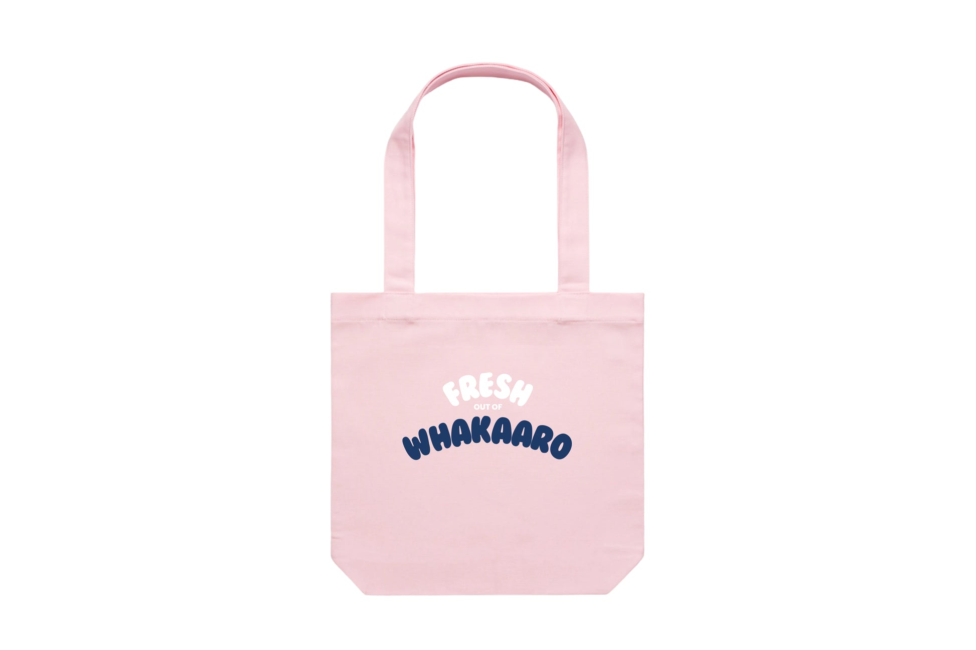 Flat lay of the Fresh out of Whakaaro Tote Bag – durable, eco-friendly, and designed for everyday errands or mahi. Perfect for carrying kai, gear, or your mental baggage.