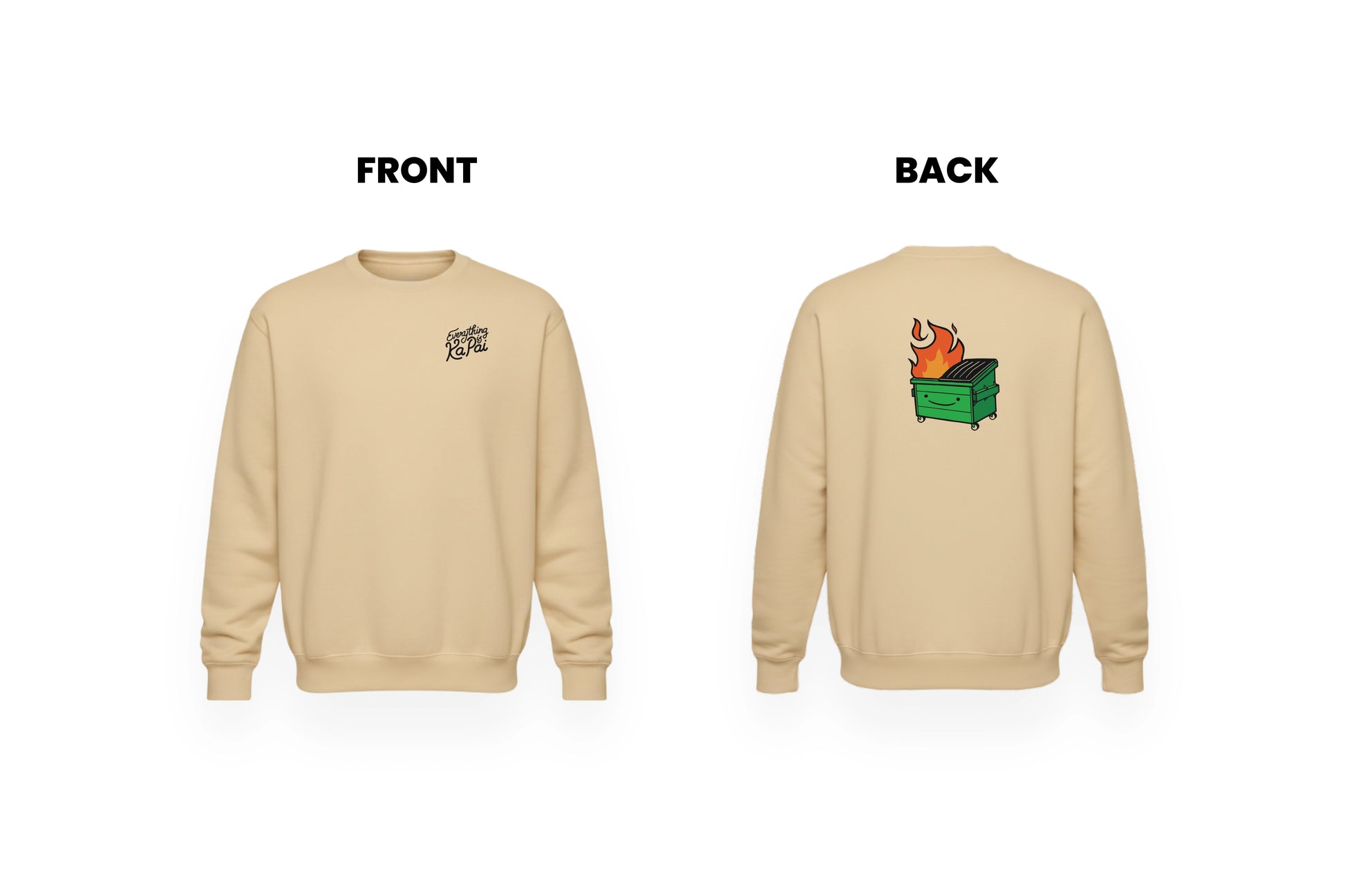EVERYTHING IS KA PAI CREWNECK.
