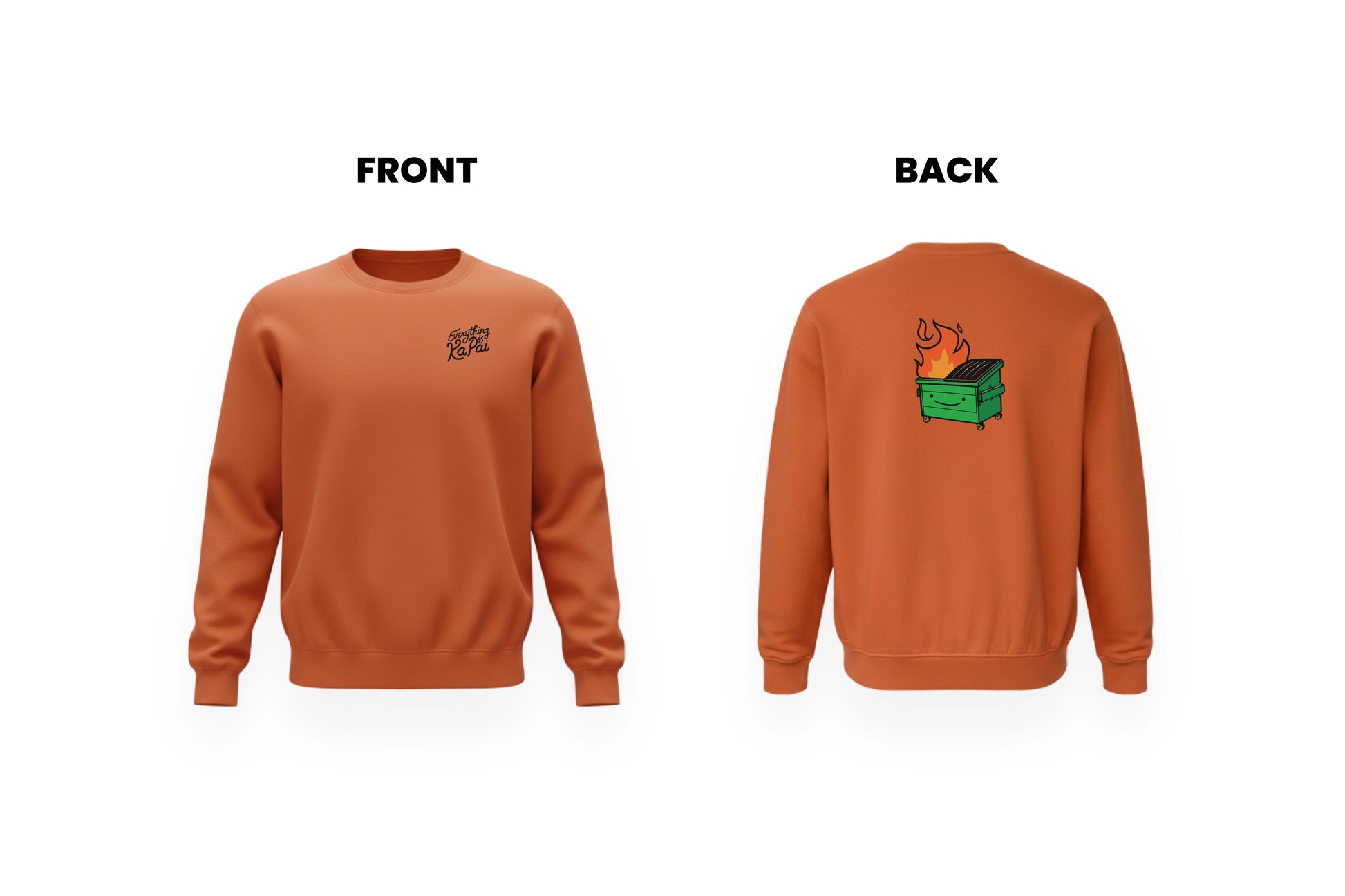 EVERYTHING IS KA PAI CREWNECK.