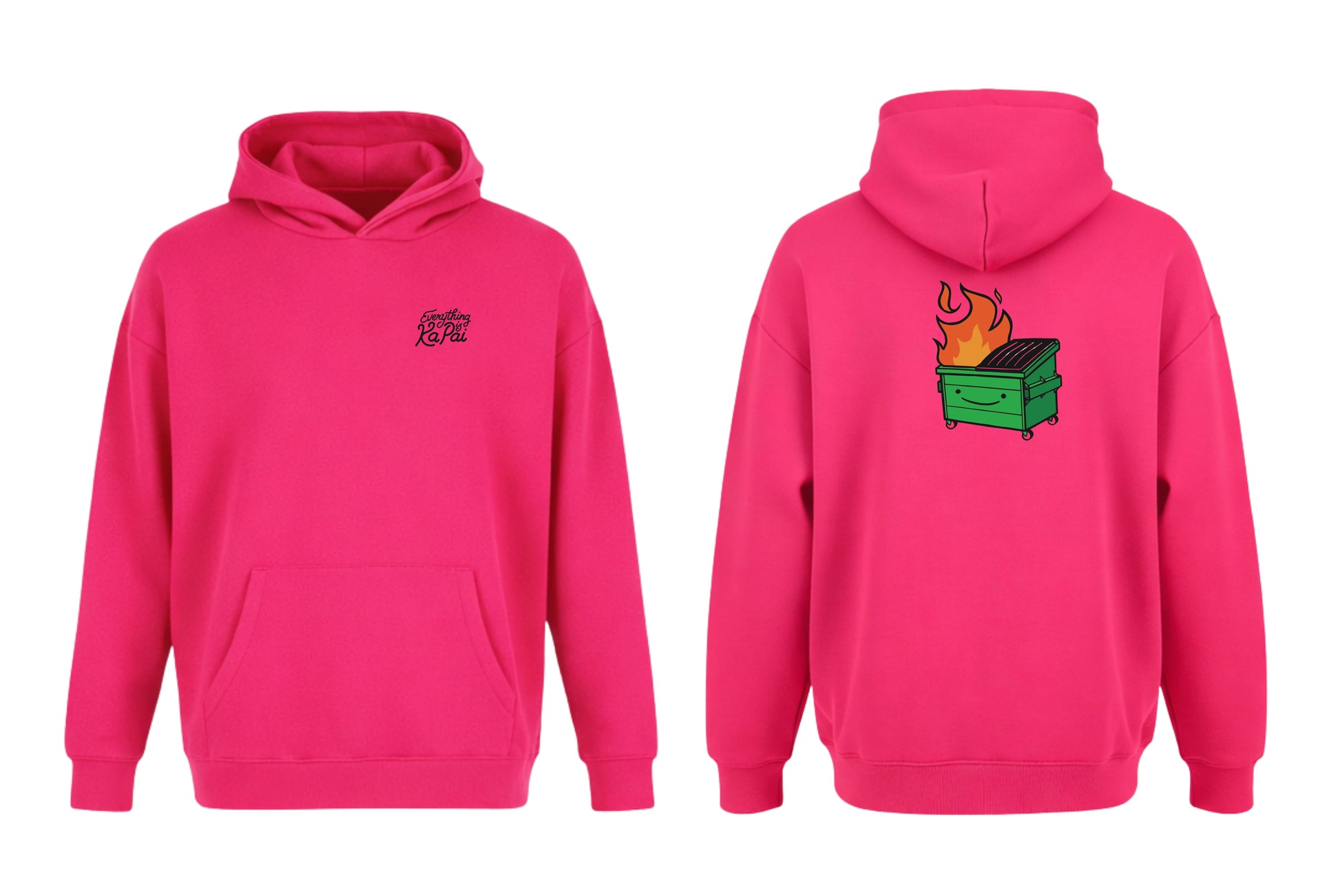 TAYLOR'S SHOCKING PINK HOODIE.