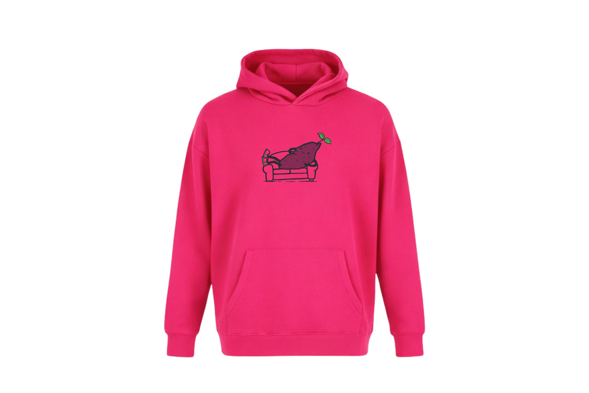 TAYLOR'S SHOCKING PINK HOODIE.