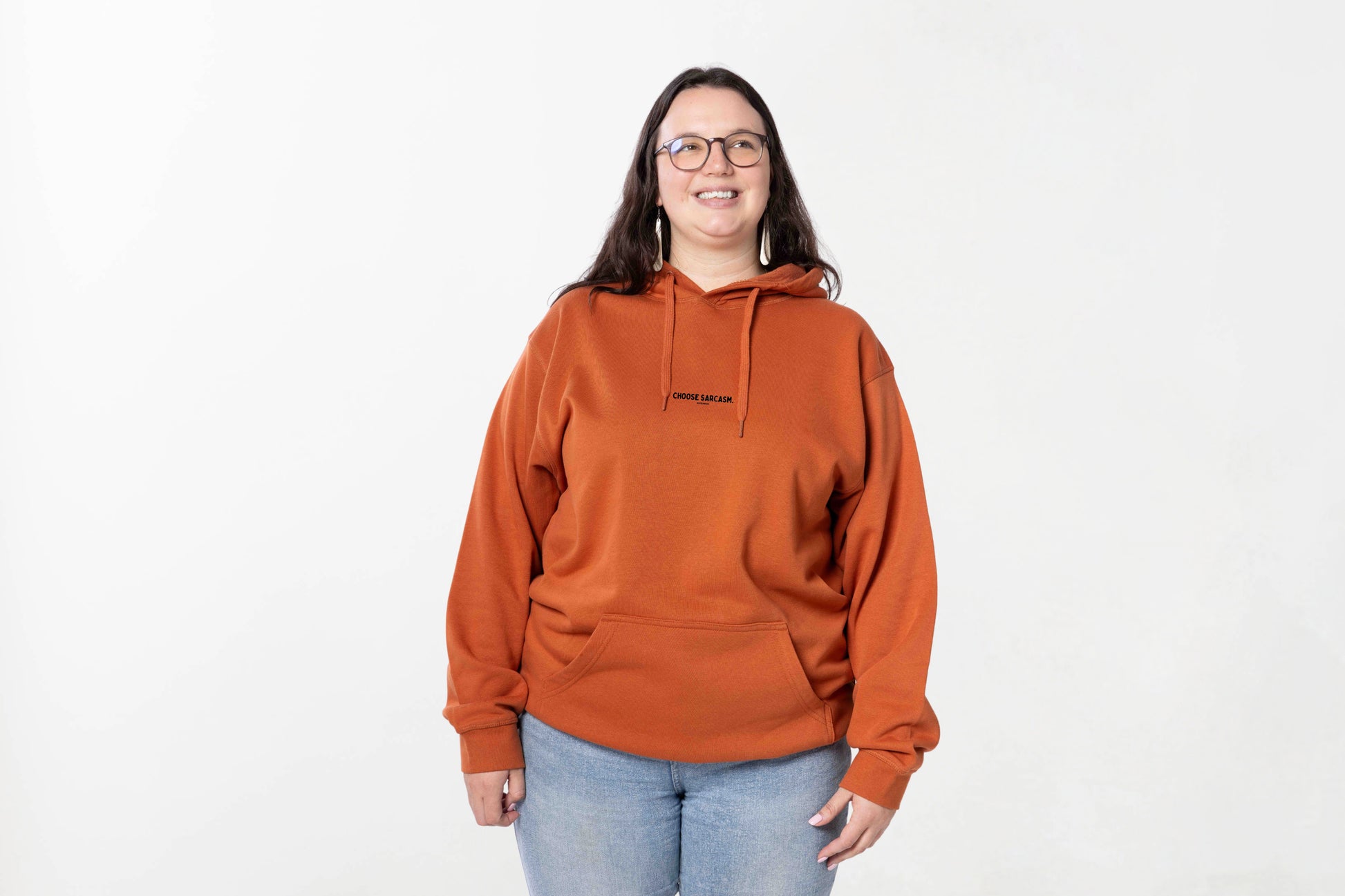 HINT OF SARCASM HOODIE.