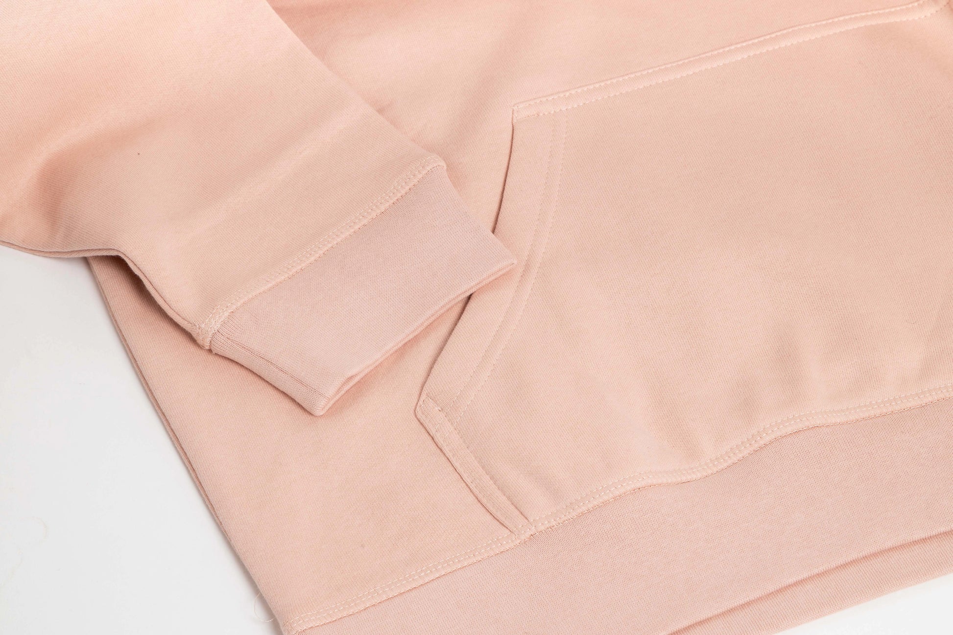 Close up of a CHOOSE SARCASM hoodie.