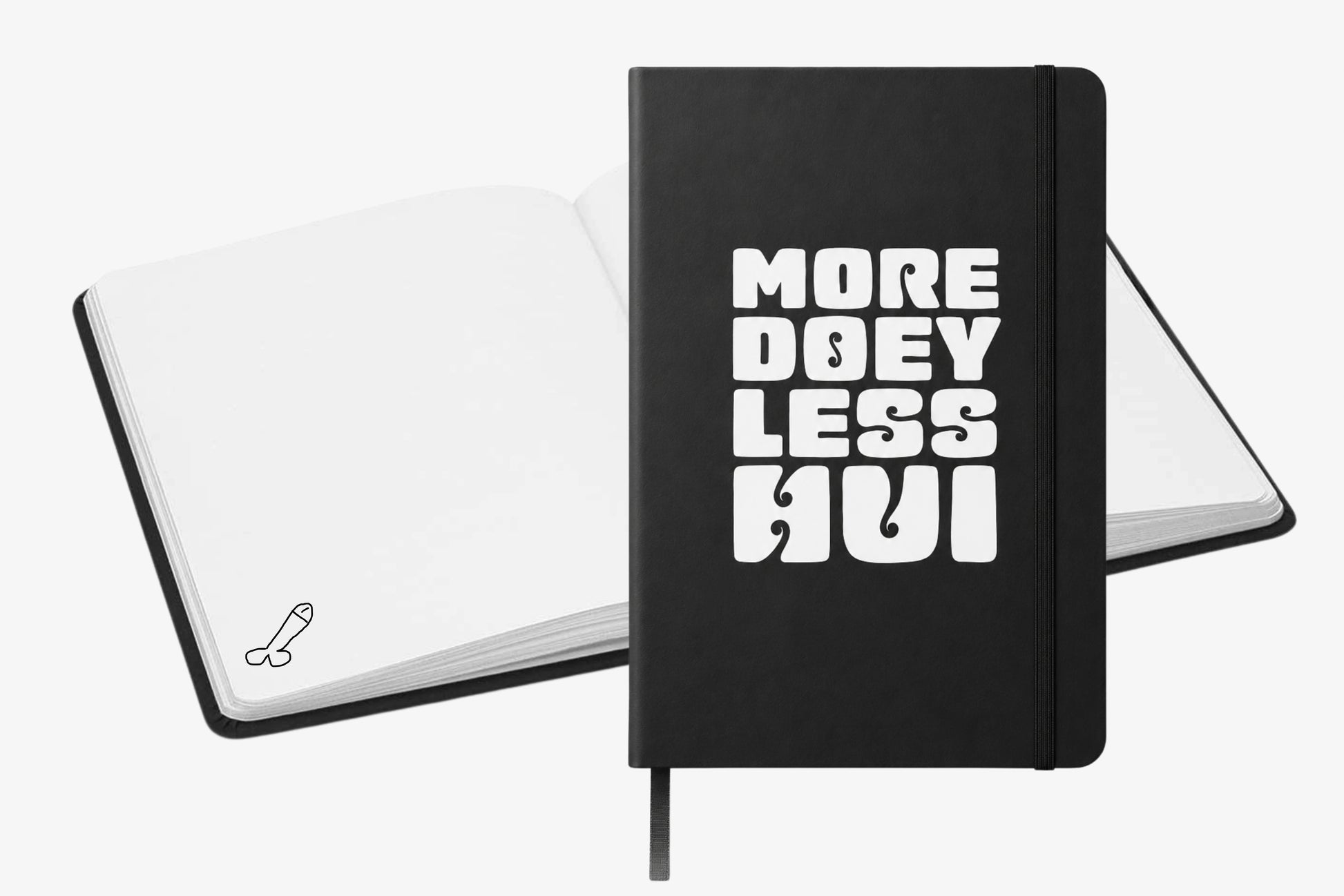 MORE DOEY, LESS HUI NOTEBOOK.