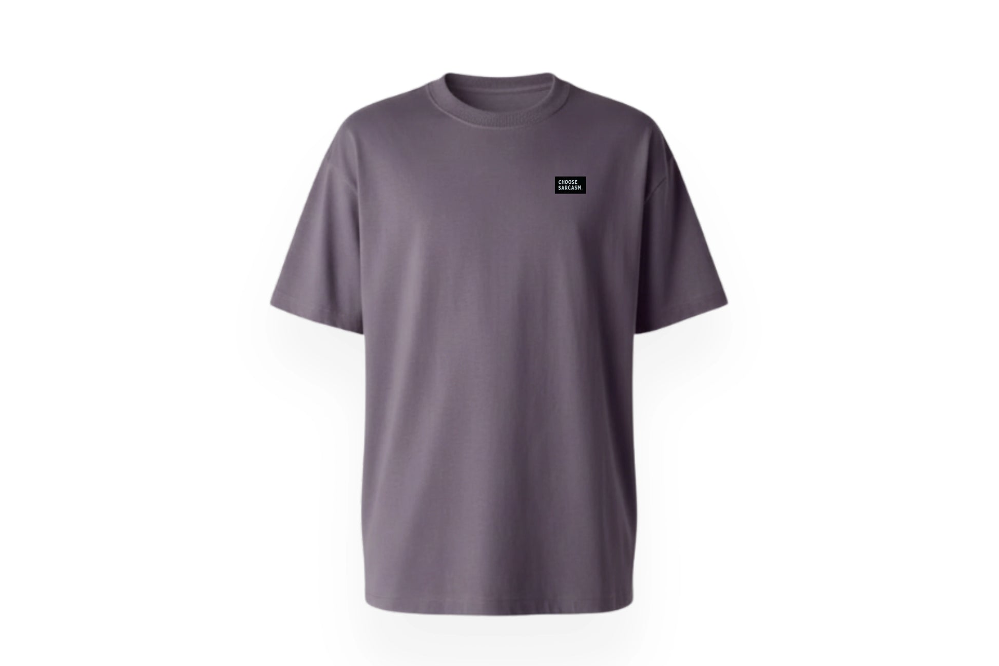 BOX TEE WITH PATCH.